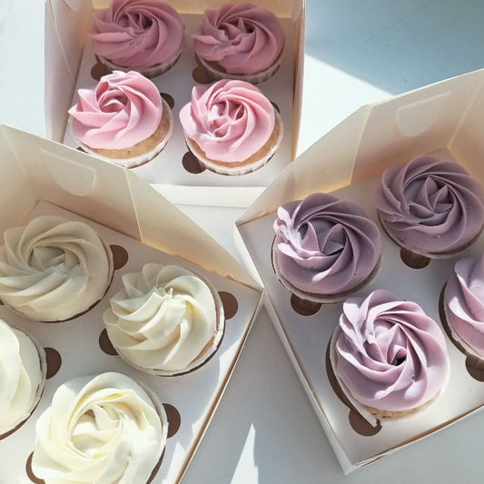 4 pcs cupcake box